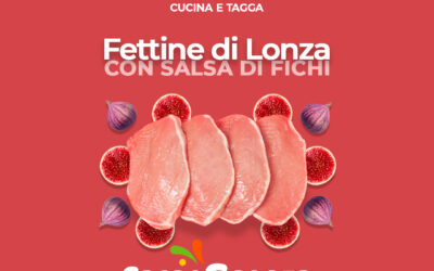 Fettine di lonza con salsa di fichi