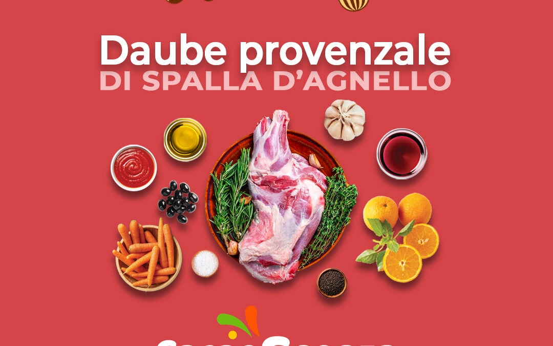 Daube provenzale di spalla d’agnello
